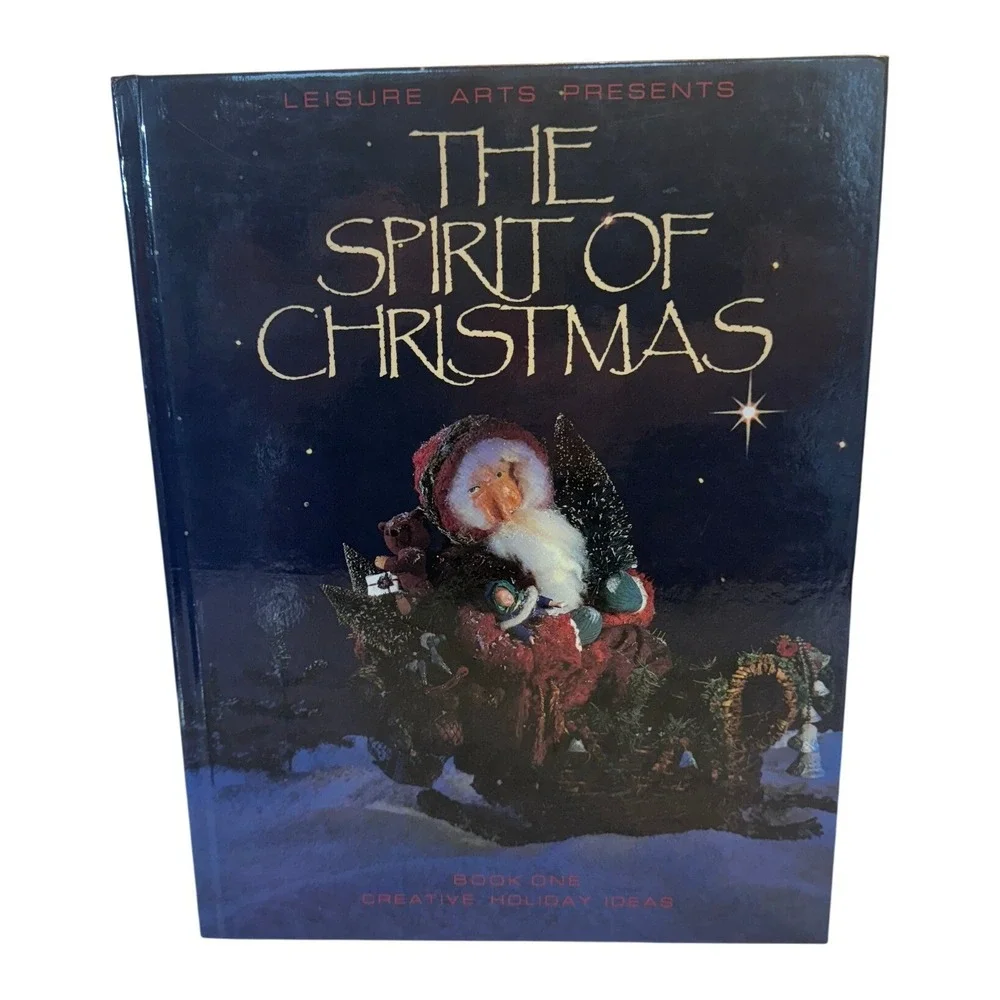 Leisure Arts The Spirit of Christmas Creative Holiday Ideas Books Set of 9 Books